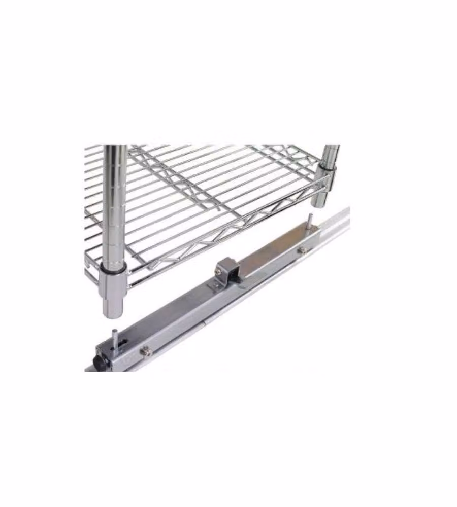 Set 2 Rotaie Centrali Cm 100 Per Moving Racking System