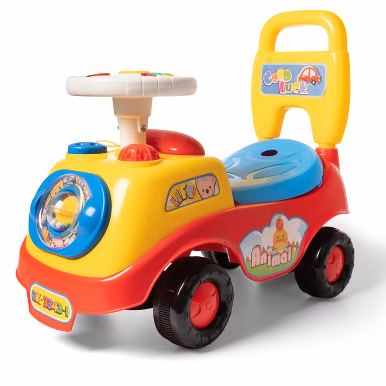 Tu Giochi Cavalcabile Baby Brum! Brum! Multicolore con Musica e Funzioni Sensoriali e Motorie