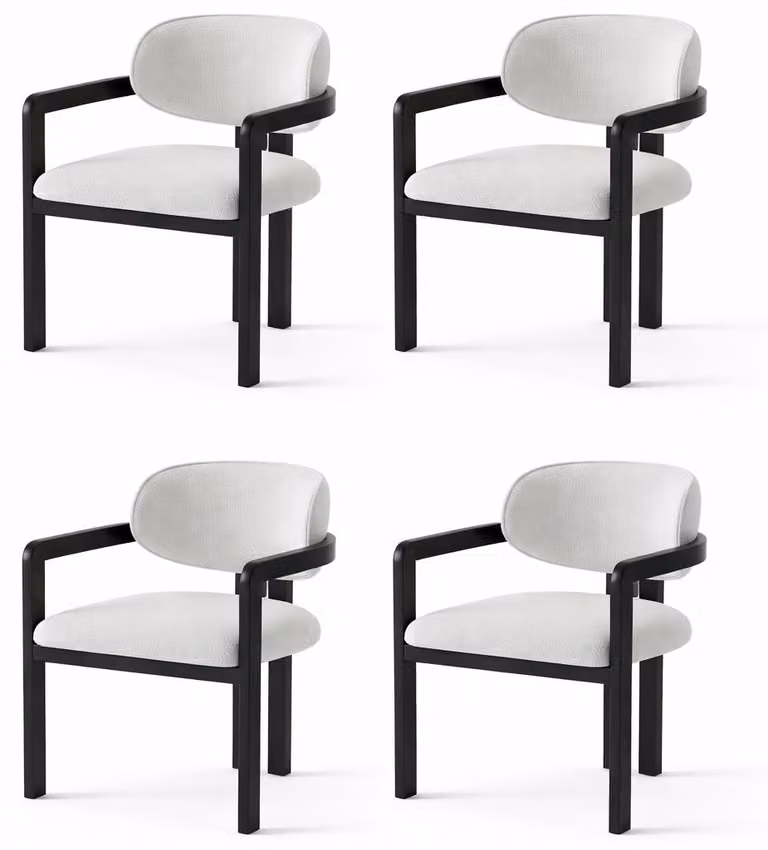 4 moderne sedie dal design elegante per la vostra sala da pranzo