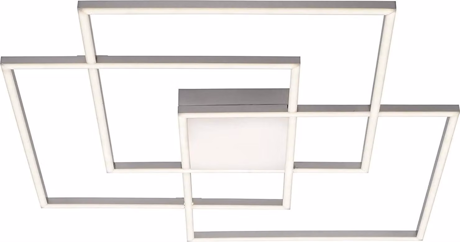 Plafoniera a LED, dimmerabile, telecomando, L 75 cm