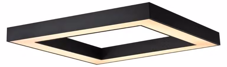 IMMAX NEO CANTO SLIM SMART plafoniera 80 x 80 cm 60W nero Zigbee 3.0, TUYA