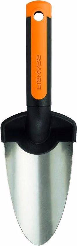 Pialla da giardino - Lunghezza: 26 cm - Acciaio inossidabile - Nero/Arancione - Premium