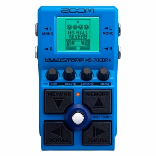Multieffetto per chitarra Zoom Multistomp MS-70CDR Blue – 2