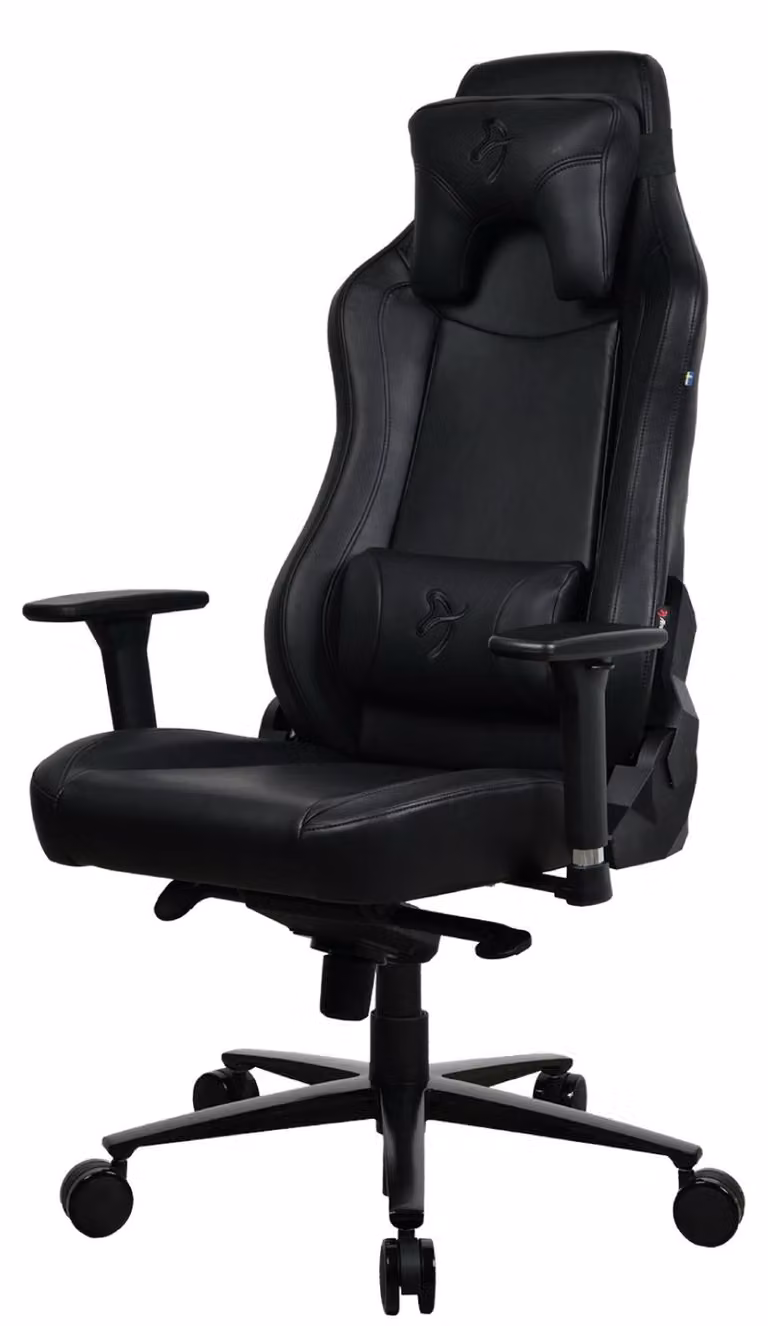 AROZZI VERNAZZA-SPU-PBK Arozzi Gaming Stuhl Vernazza Pure Black SoftPU