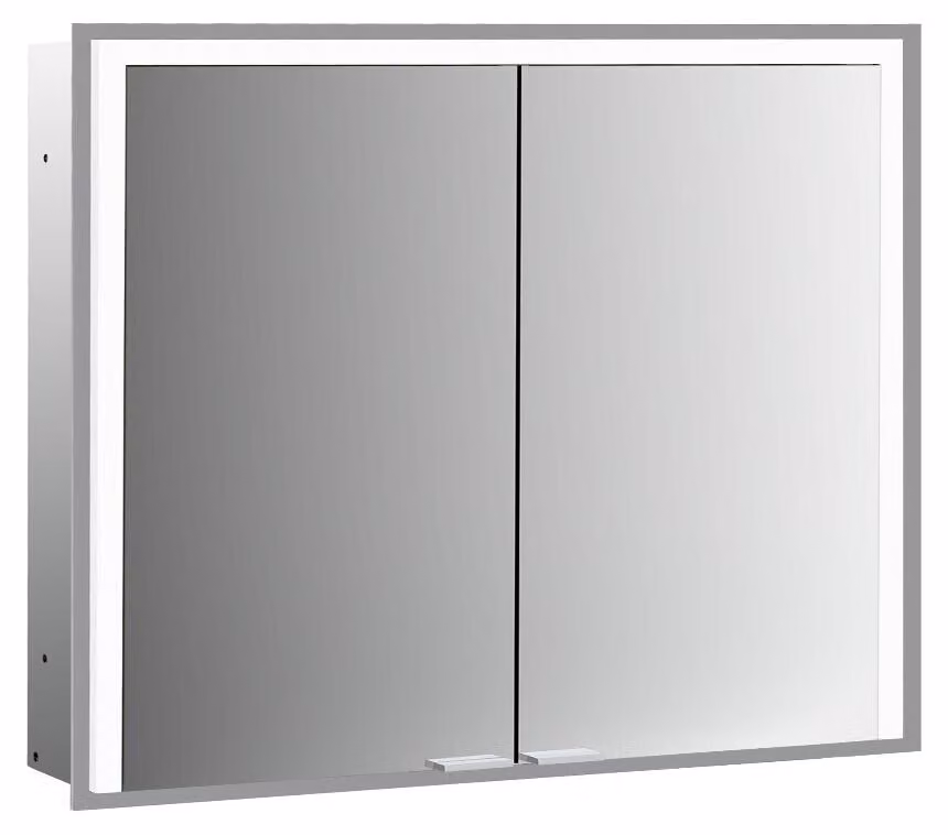 emco prime 3 armoire de toilette, 1200mm, 2 portes, modèle encastré, 949717305, 949717305