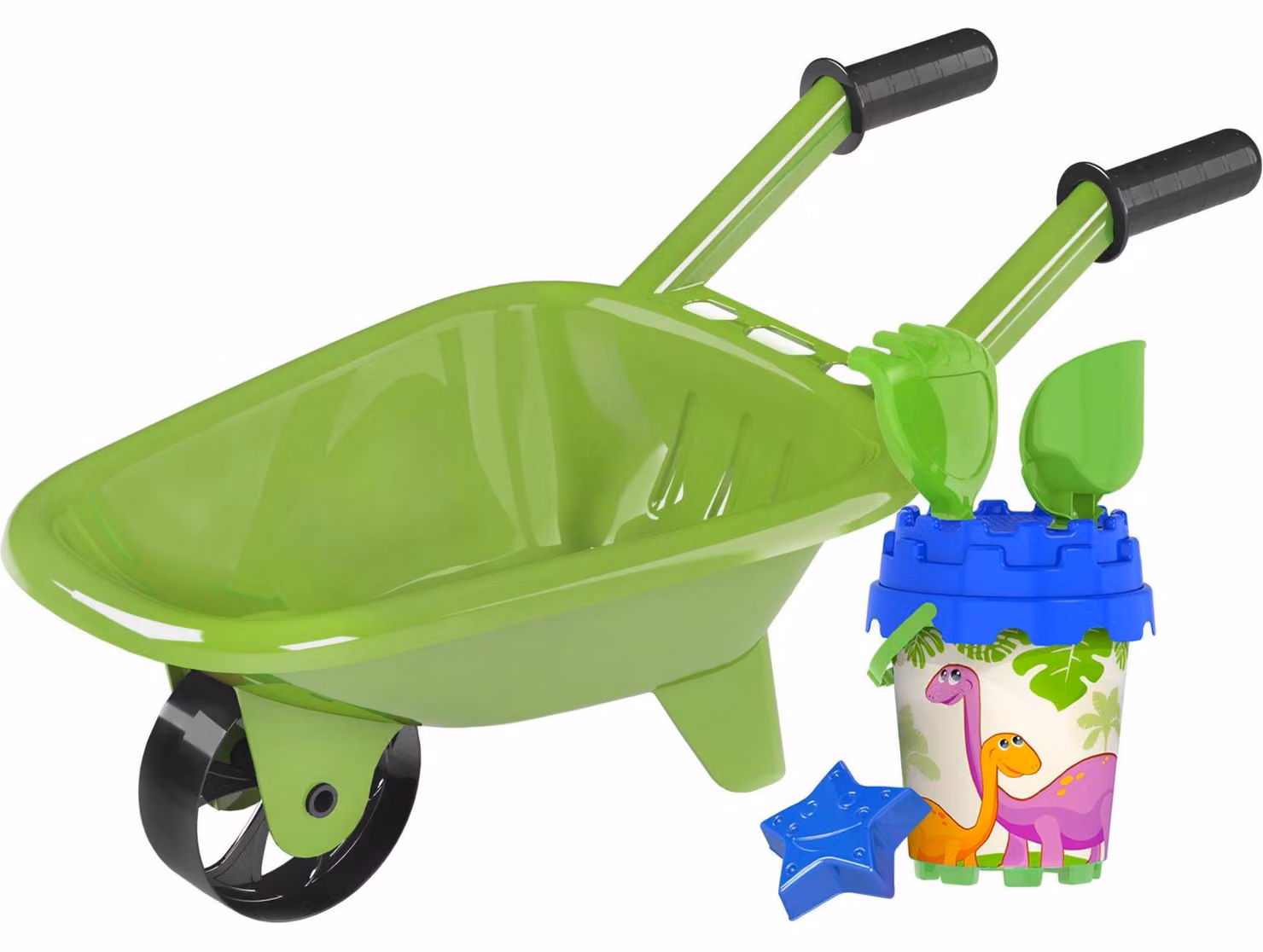 Set carriola OA con secchio, verde