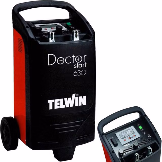 Telwin Doctor Start 630 Caricabatterie Avviatore e Tester Elettronico 230v 12/24v