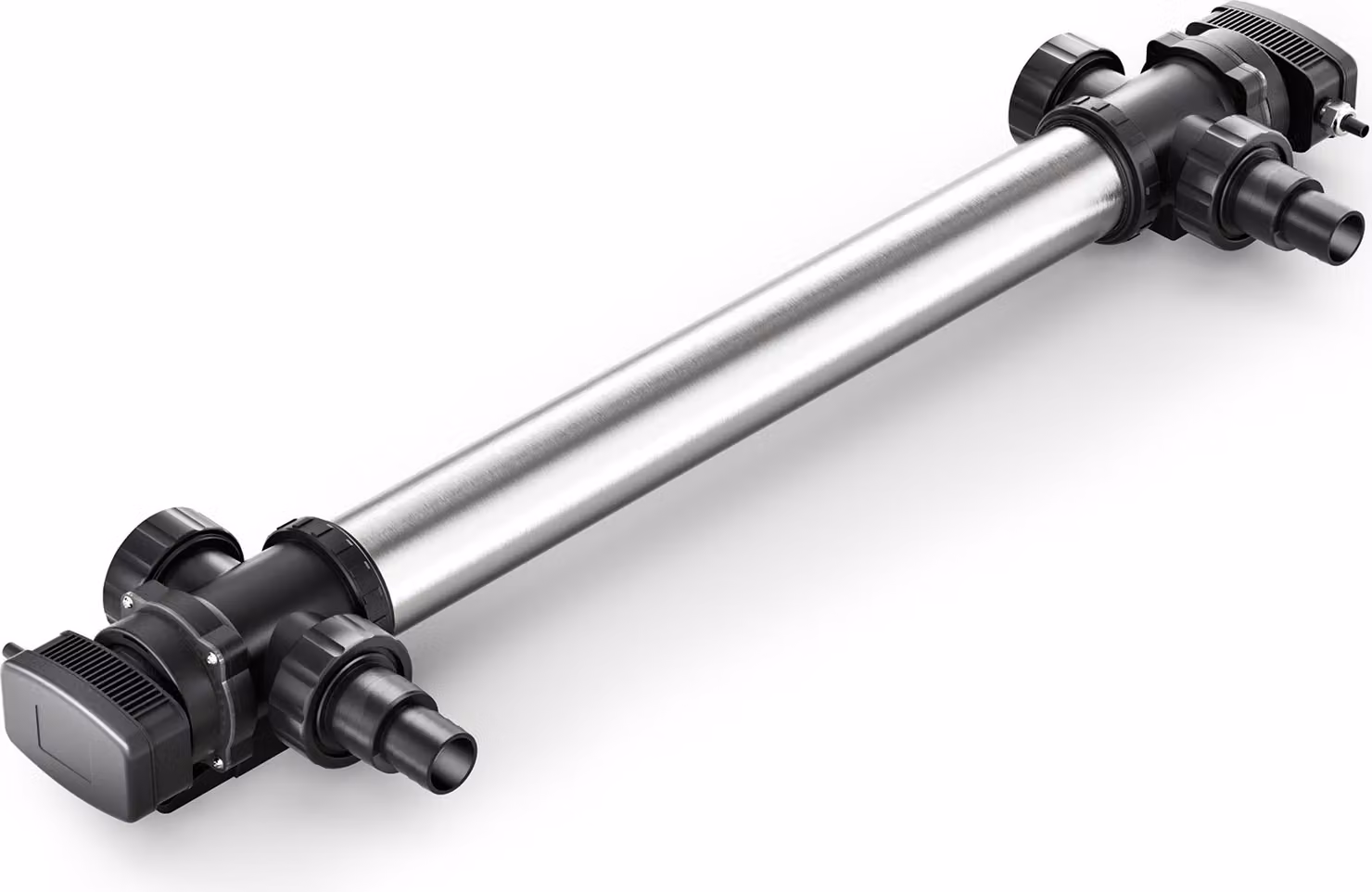SunSun CUV-772 chiarificatore per laghetti 8000 l/h / 72 W UVC, prechiarificatore per filtro e pompa per laghetti, chiarificatore d'acqua con lampada UV, filtro luminoso per il controllo delle alghe
