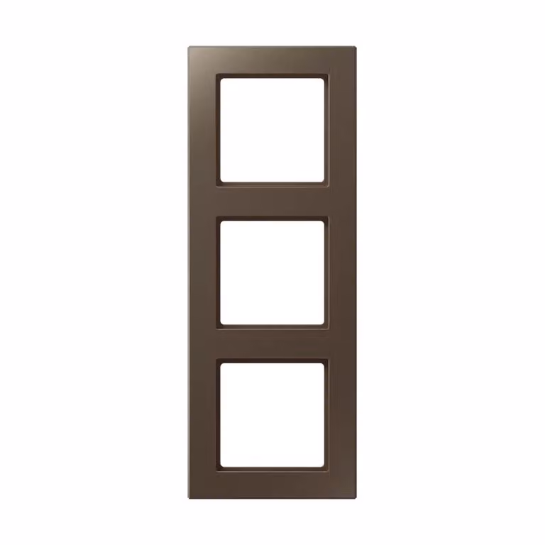 Cornice Jung a 3 prese moka AC 583 MO AC583MO