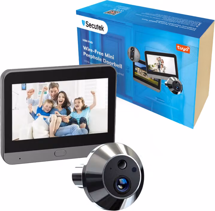 Spioncino digitale WLAN Secutek SRT-PD10