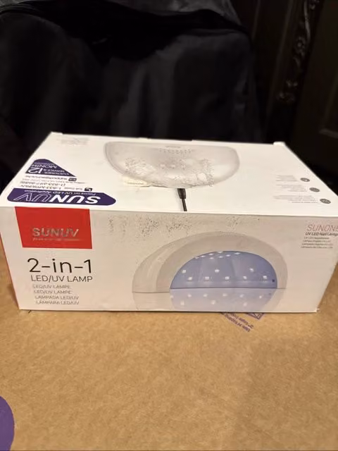 Lampada per unghie SunUV 2 in 1 UV LED bianca