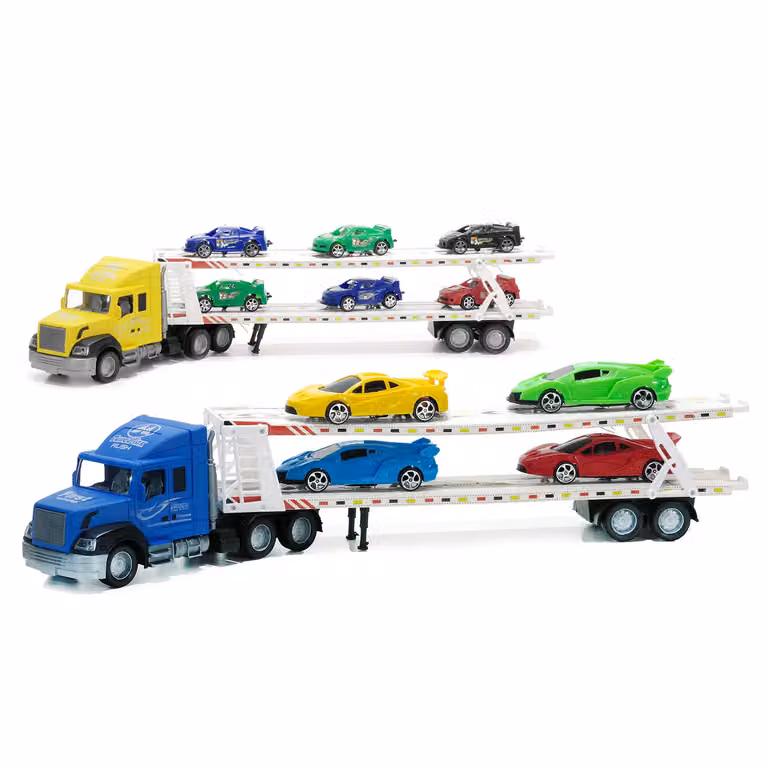 TU GIOCHI SuperTruck set di 7 veicoli multicolore in plastica
