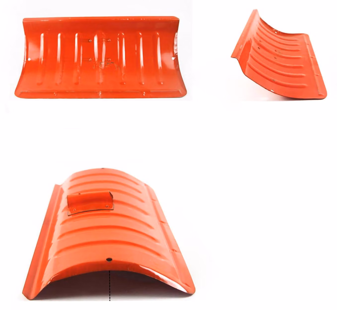 Pala multifunzione, raschietto Acciaio al carbonio, ideale per la rimozione della neve e del ghiaccio all'aperto durante l'inverno. Dimensioni: 57 x 28 cm (22,4 x 11 pollici)