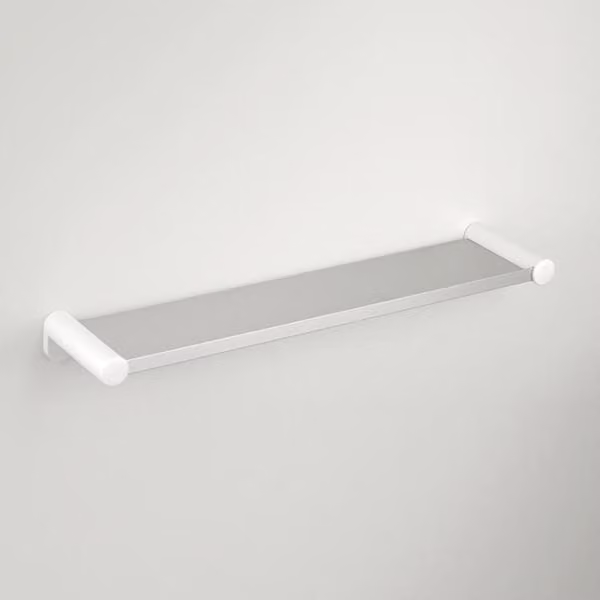 pba 01 Scaffale in alluminio, 150x650(685)mm con staffe in nylon