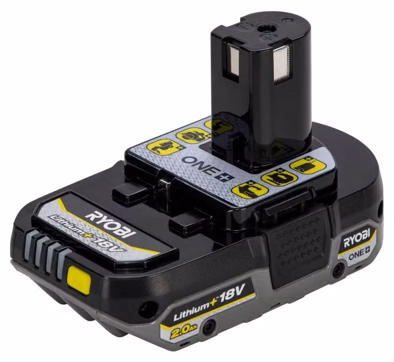 Batteria RYOBI da 2Ah + caricabatterie RC18120A-120C