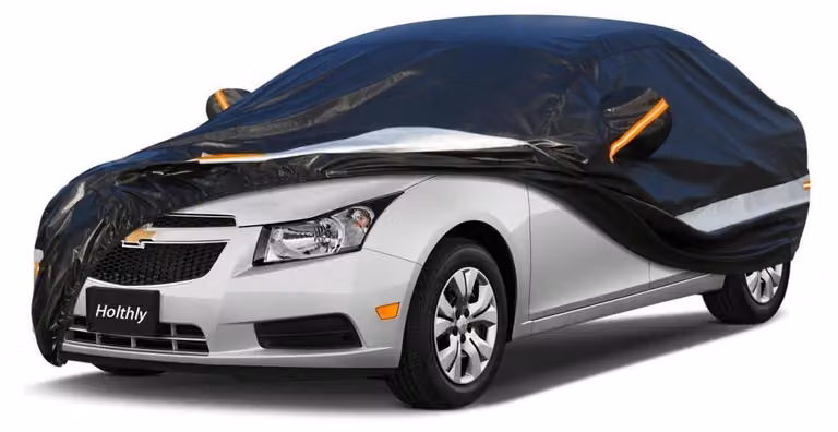 Copertura per auto, 10 strati, impermeabile, traspirante, colore nero, per Chevrolet Cruze (2007-2023)