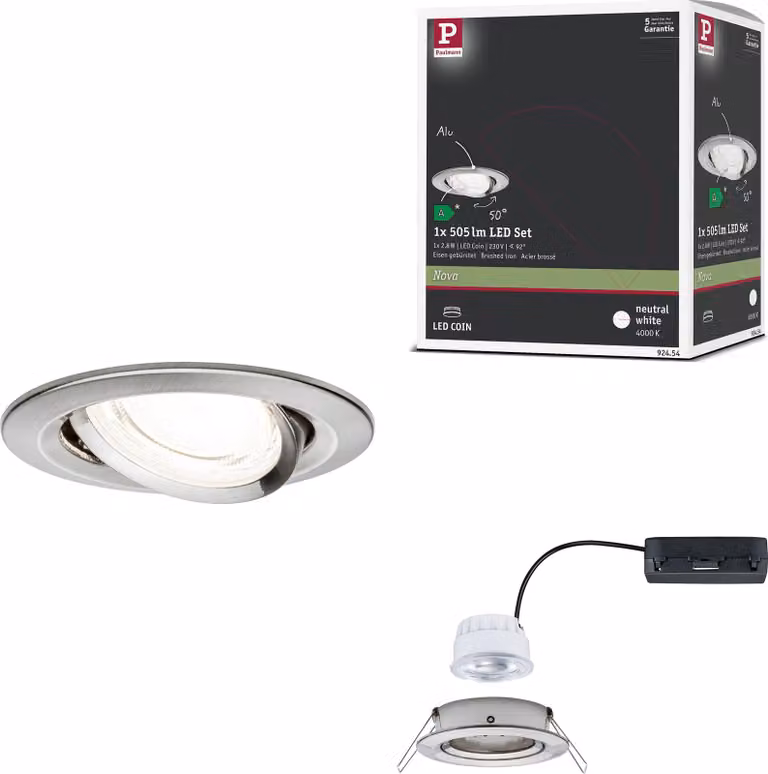 Paulmann Luce da incasso LED Nova a luce singola