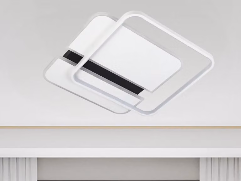 Lampada a soffitto a LED con telecomando, 95W - TA1318/WB