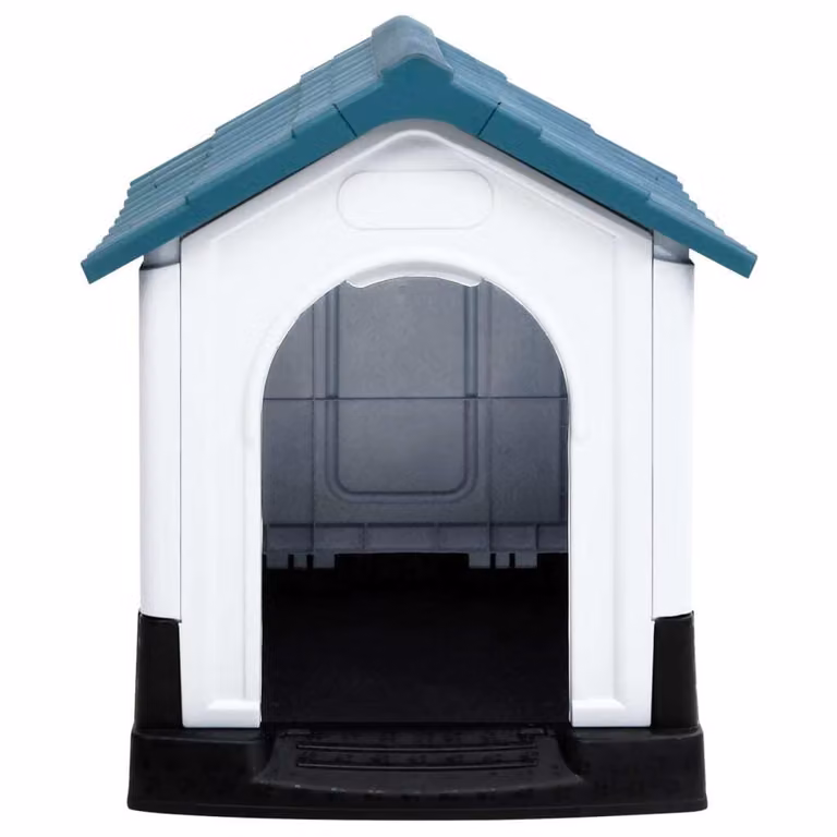 vidaXL Cuccia per cani Blu 57x68x66 cm Polipropilene