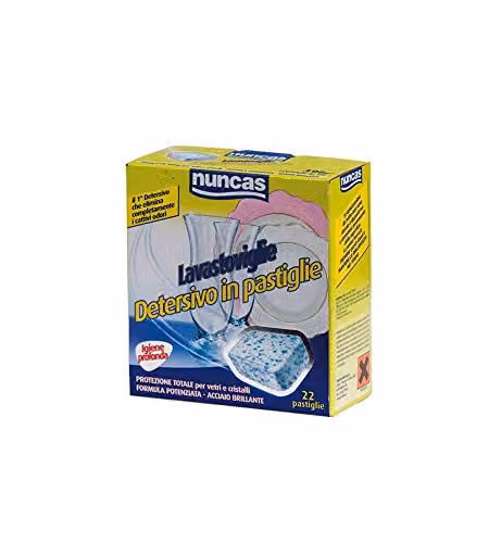 Detersivo Stoviglie Tabs Pz.22              Nuncas