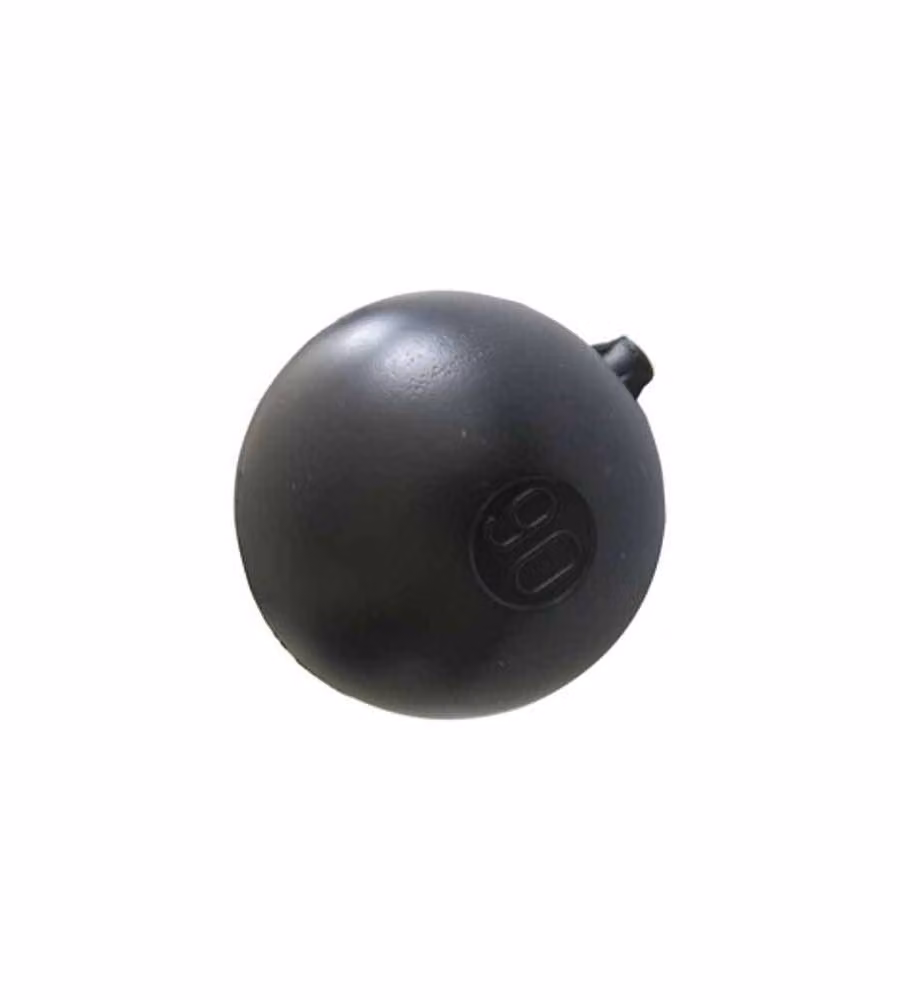 Idrocasa Galleggiante Plastica Sfera Nero Diametro 90mm per Acqua