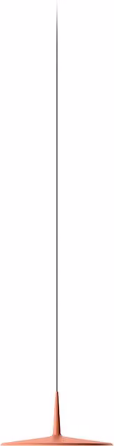 Lampada da sospensione Vibia Skan LED dimmabile con tecnologia Casambi, disponibile nei colori rosso, bianco o grigio