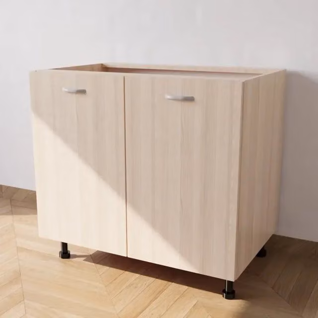 Calandrelli Base Cucina L 90 P 55,5 H 72 cm Rovere 2 Ante