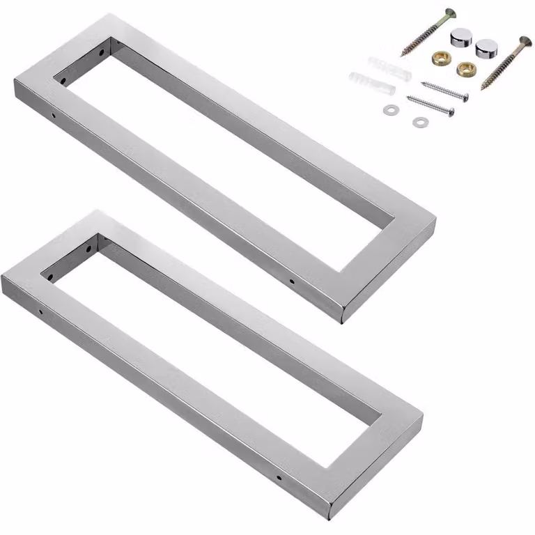 Set di 2 ganci per lavabo, lunghezza 50 cm