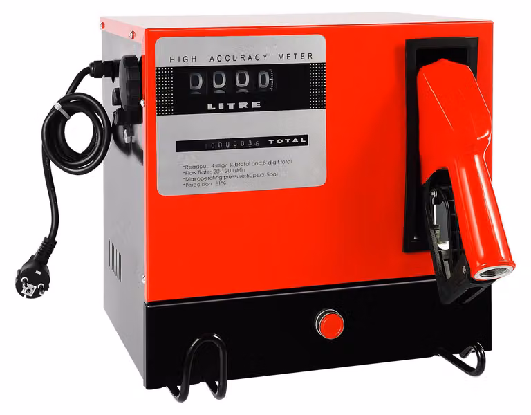 Pompa diesel autoaspirante - 230 V, 550 W - Capacità: 60 litri al minuto - Colore: rosso