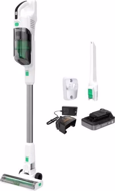 Aspirapolvere multifunzione BLACK + DECKER REVSV18D1-QW, 18V, 2,0 Ah, 36 AW, bianco