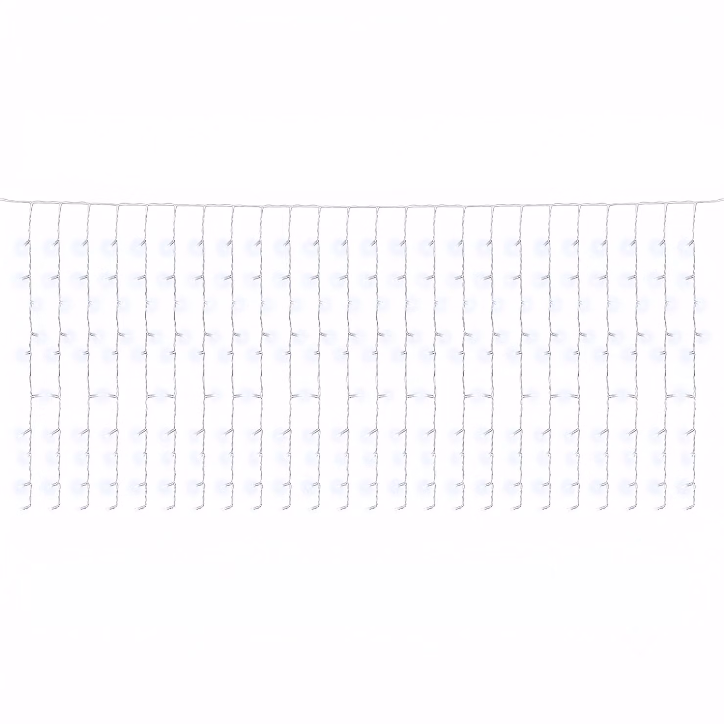 DICTROLUX Tenda Luminosa Premium con 240 LED Bianco Freddo Prolungabile H 1 m x L 4 m – 1