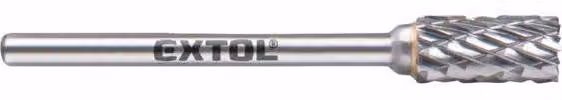 EXTOL INDUSTRIAL Fresa in metallo duro con dentata, 6*13mm, gambo 3mm, 8703813