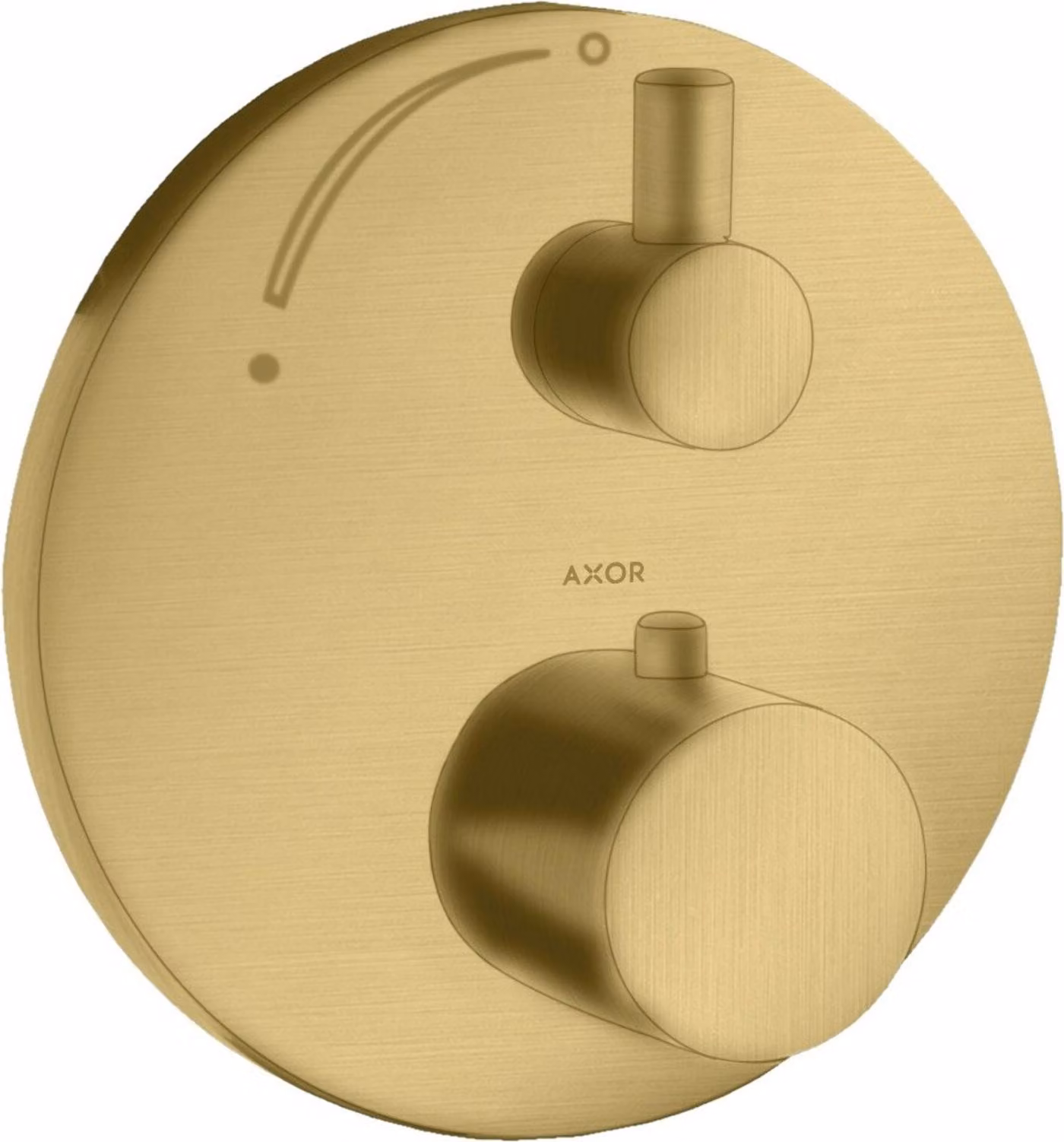 hansgrohe AXOR Uno² Thermostat AXOR Uno² encastré avec robinet d'arrßªt, 1 consommateur, 38700250, 38700250