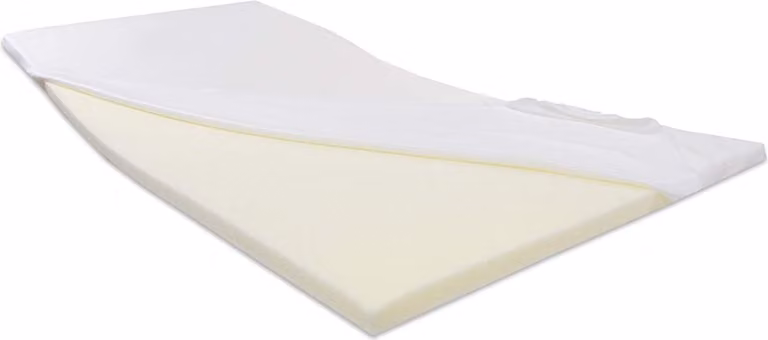 Dibapur® - Dibapur VISCO Deluxe Topper - (100 x 200 cm) Coprimaterasso in memory foam con anima in schiuma viscoelastica da 10 cm, densità 55