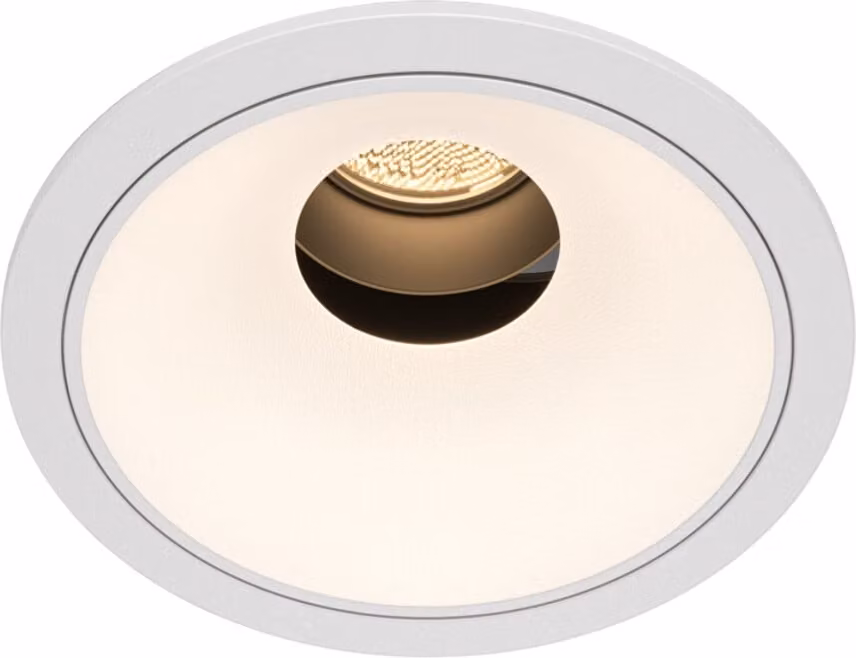 Plafoniera LED da incasso Maytoni Wise 10W Bianco caldo Bianco tondo IP20