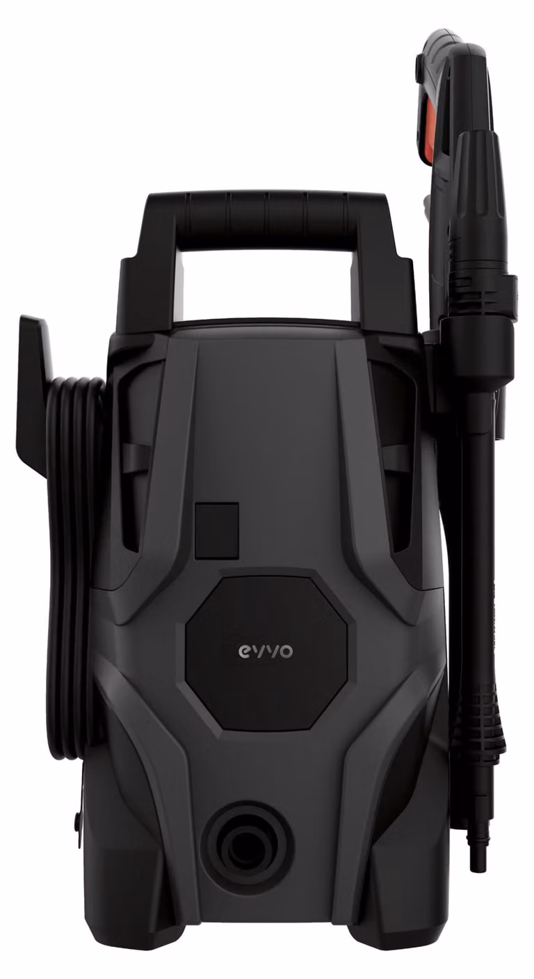 Idropulitrice elettrica - 1400 W e 105 bar - Nera - Adatta per uso esterno e per la pulizia di veicoli