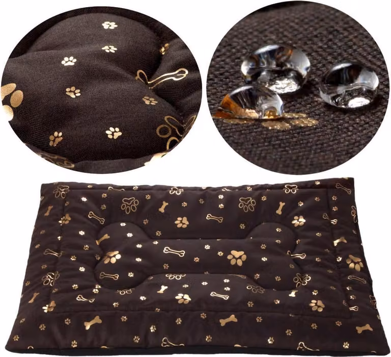 Cuccia per gatti, tappetino per cani, Welsti marrone XL 130x90