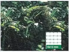Rete antiuccelli Tenax ORTOFLEX in plastica nera L: 5 m x P: 2 m