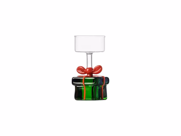 Christmas Tales Porta Tealight - Regalo Verde