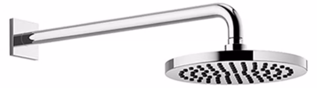 Douche de pluie Dornbracht avec fixation murale, saillie 450mm, Ø 220mm, flowReduce, 28648670-47, 28648670-47