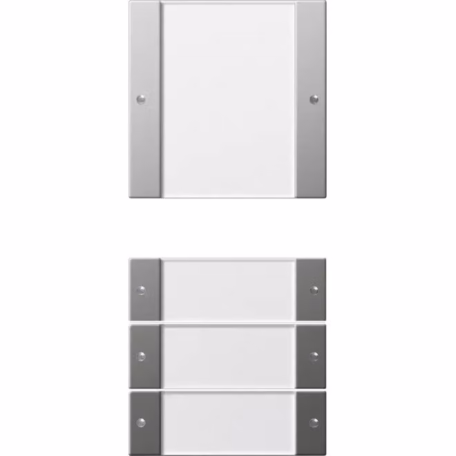 Set di bilancieri 4f (1+3) sistema BSF 55 trasparente/acciaio inossidabile 2134600