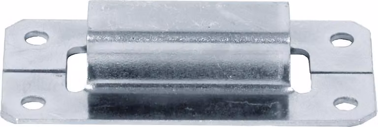 Anello di rinforzo per aste quadrate 12 x 12 mm su catenacci in acciaio