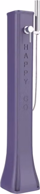 Doccia Solare da Giardino 23L Miscelatore e Doccetta Mobile Arkema Happy Go Viola