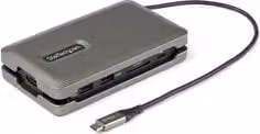 Hub 6 in 1 Mini Dock USB-C Startech.Com Grigio DKT31CSDHPD3