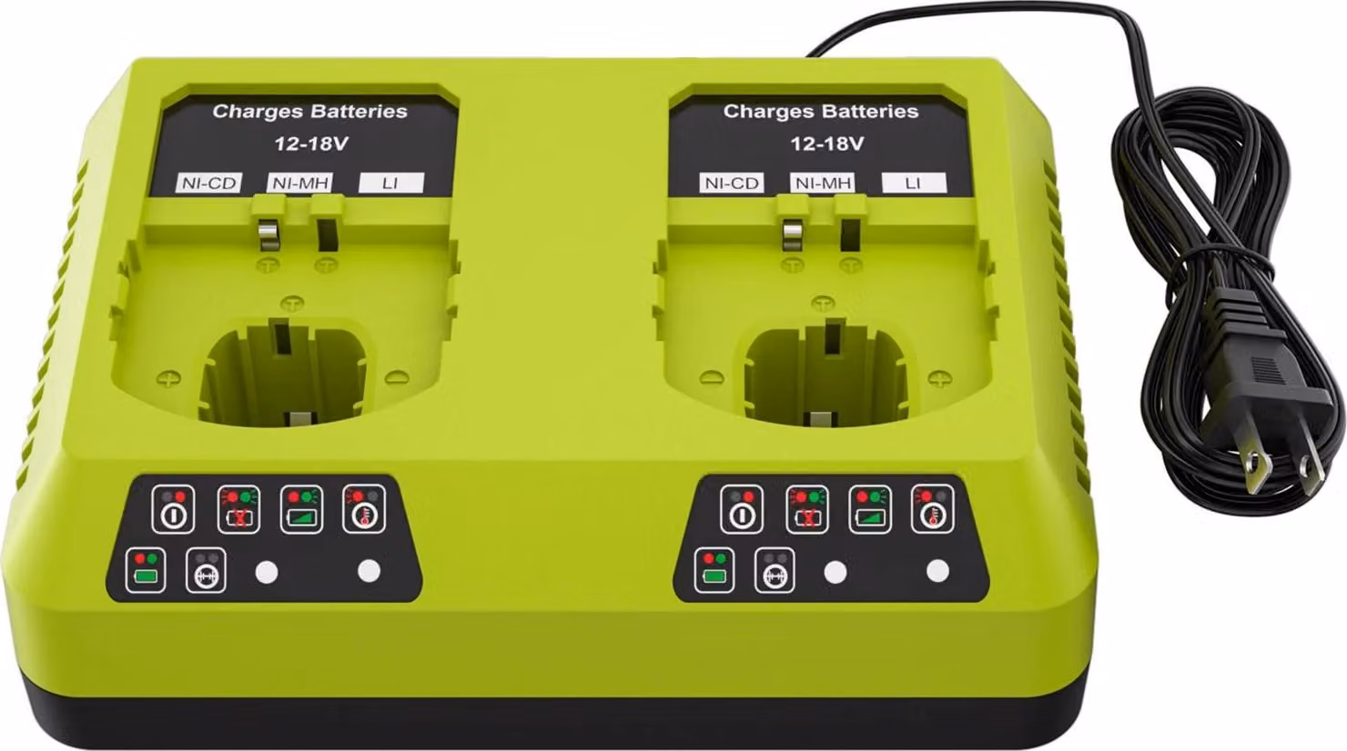 Sostituzione batteria, capacità 8000mAh, batteria agli ioni di litio, compatibile con Ryobi, caricabatterie da 6A