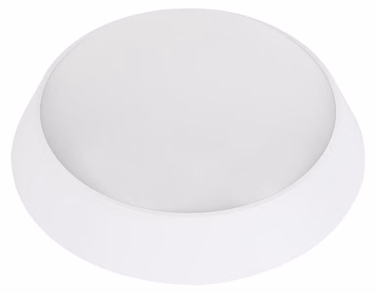 Alcapower Plafoniera LED Rotonda CCT 15W 1400lm IP65 - Tecnologia Selezionabile 3000K/4000K/6500K per Ambienti Interni ed Esterni Protetto