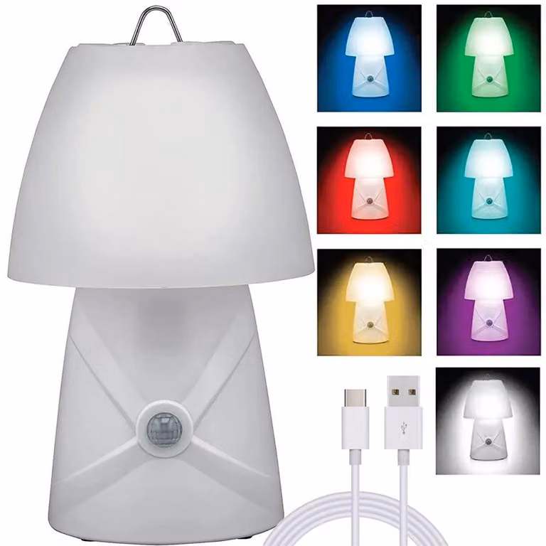 Verk 12295 Lampada LED RGB per bambini con sensore di movimento