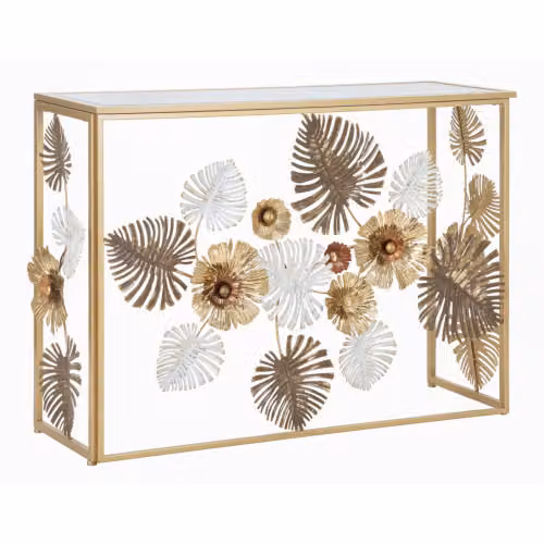 Elegante consolle GLAM FLORIS cm 113X40X80 Mauro Ferretti