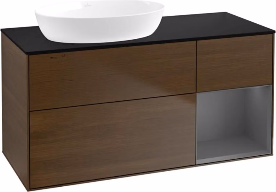 V&B illuminazione a parete per lavabo Finion 120cm, Pl b m, Rg A m Lac, wal ven
