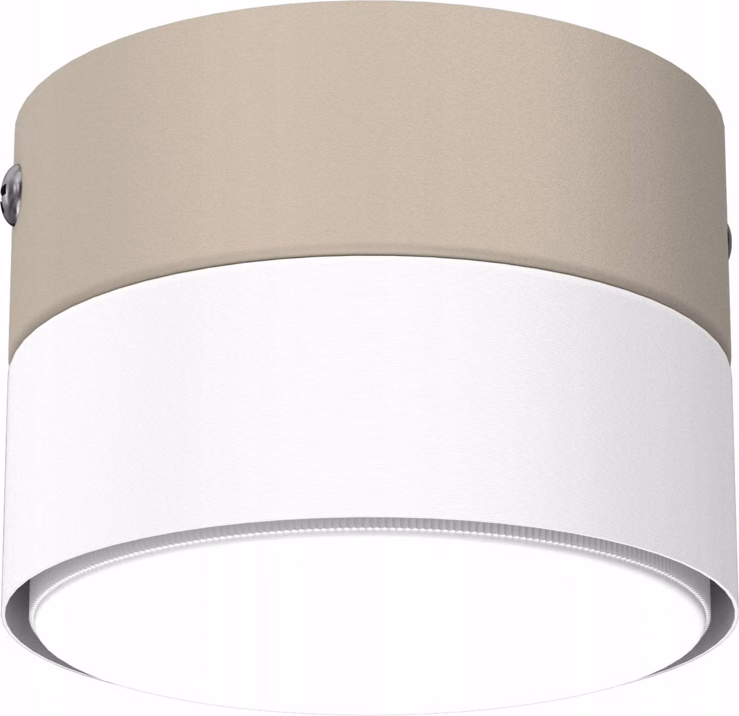 Lampada Da Soffitto A Led Loft Gx53 Bianco Cashmere Lucido - Lampada Decorativa
